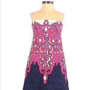 Lilly Pulitzer Strapless Casual Dress Size 2